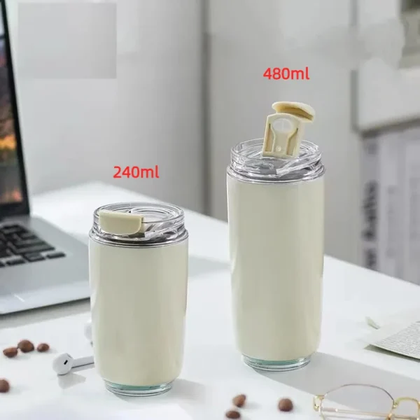 240/480ml Insulated Water Bottles 2024 New Thermos Bottle Stainless Steel Water Bottles Drinking Bottle Coffee Cup Travel Mug 5