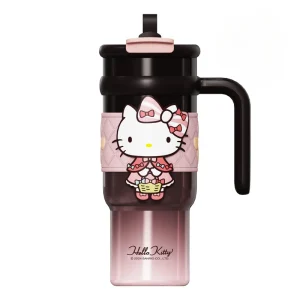 Sanrio Hello Kitty Thermos Bottle 316 Stainless Steel Thermos Double Layer Insulation for Cold & Hot Drinks Portable Travel Mug 1