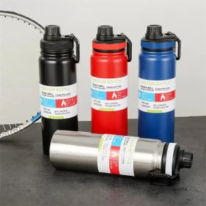 Outdoor Thermos Water Bottle Stainless Steel Insulated Cup Keeps Cold and Heat Thermal Mug Travel Vacuum Flasks 600/800/1000ML 1