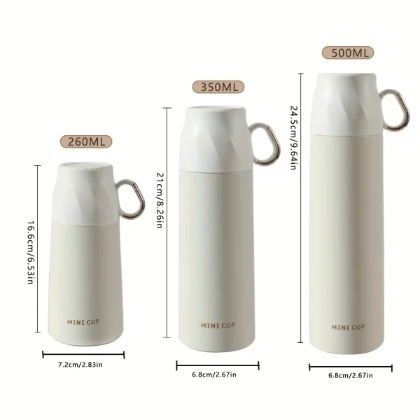 304 Stainless Steel Thermal Cup Double Layer Leakproof Insulated Water Bottle Keeps Hot And Cold Drinks Coffee Mug Vacuum Flask 6