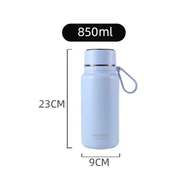 New 316 stainless steel tea cup Simple large capacity thermos cup girls tea water separation cup High appearance level portable 3