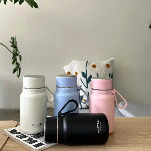 New 316 stainless steel tea cup Simple large capacity thermos cup girls tea water separation cup High appearance level portable 5