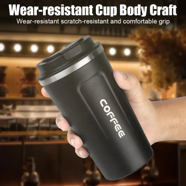For Tea Water Coffee Coffee Mug Thermo Cafe 510ML Leak_Proof Travel Thermo Cup Car Thermos Mug Temperature Display 3