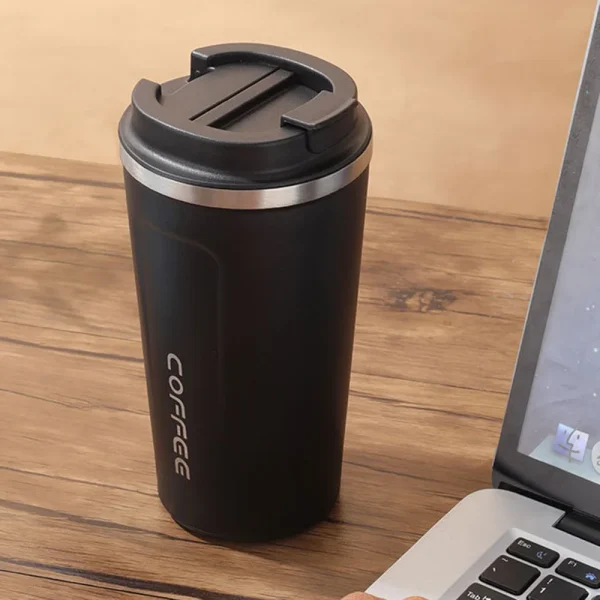 Stainless Steel Thermal Mug 380ml/510ml Travel Thermal Mug Leak-Proof Thermos Bottle Tea Coffee Mug Insulated Cup Water Bottle 3