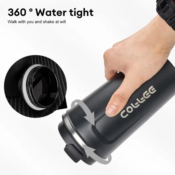 Stainless Steel Thermal Mug 380ml/510ml Travel Thermal Mug Leak-Proof Thermos Bottle Tea Coffee Mug Insulated Cup Water Bottle 5