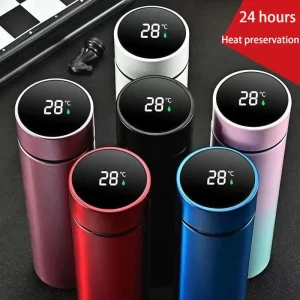 500Ml Digital Thermos Bottle Smart Cup With Temperature Display 304 Stainless Steel Vacuum Insulated Intelligent Coffee Cup 1
