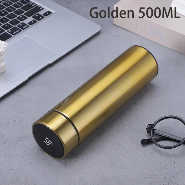 500Ml Digital Thermos Bottle Smart Cup With Temperature Display 304 Stainless Steel Vacuum Insulated Intelligent Coffee Cup 5