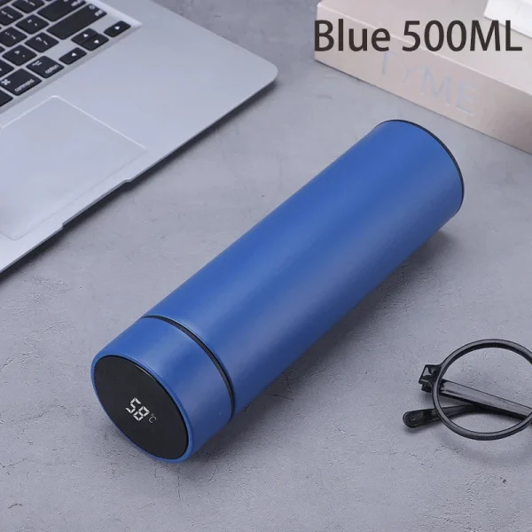 500Ml Digital Thermos Bottle Smart Cup With Temperature Display 304 Stainless Steel Vacuum Insulated Intelligent Coffee Cup 6
