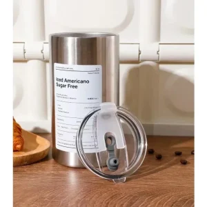 320/600ml Stainless Steel Coffee Cup thermos bottle Double Wall Vacuum Flask Insulated Cup Portable coffee cups Water Bottles 1