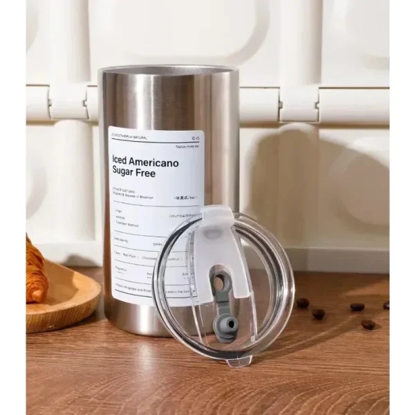 320/600ml Stainless Steel Coffee Cup thermos bottle Double Wall Vacuum Flask Insulated Cup Portable coffee cups Water Bottles 1