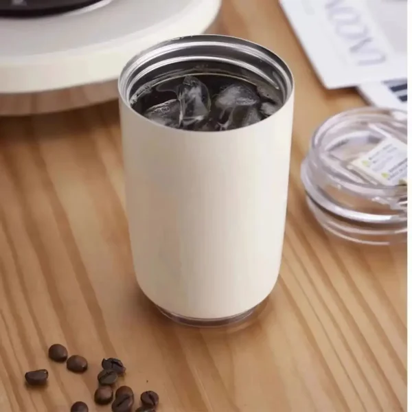 240ML Beverage Cup Travel Portable Drinking Cup Stainless Steel Vacuum Leak proof Coffee Hot & Cold Insulated Mug wholesale 5