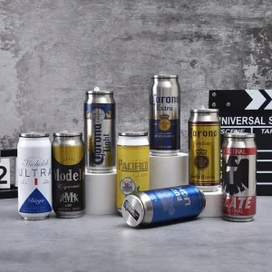 500ml Vacuum Insulation Bottles Beer Mug with Straw Thermos Cup Cheap SUS 304 Stainless Steel Can Keep Cold Flask Termo Tumbler 1