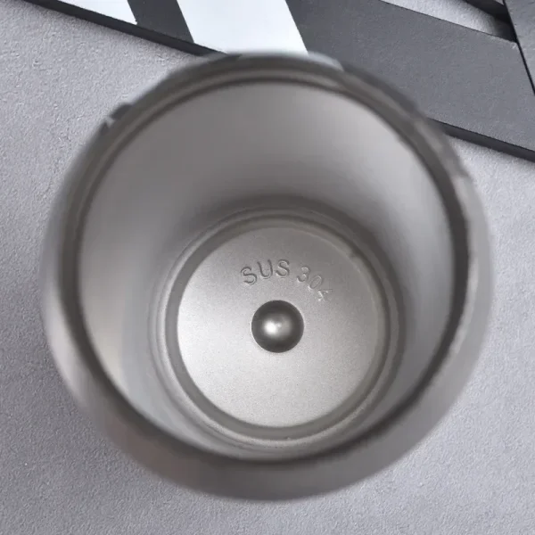 500ml Vacuum Insulation Bottles Beer Mug with Straw Thermos Cup Cheap SUS 304 Stainless Steel Can Keep Cold Flask Termo Tumbler 4