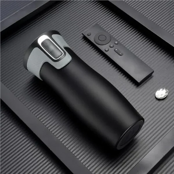 450ml Stainless Steel Double Wall Travel Mug Leak proof Thermos Mug Coffee Cups Car Vacuum Insulaltion Thermal Water Bottle 5