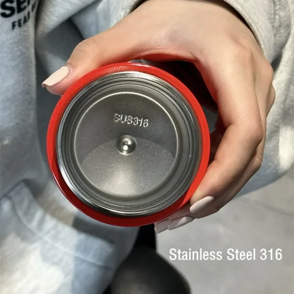 220ml Fashion Mini Double Stainless Steel Coffee Mug Portable Cute Pocket Thermal Flask Travel Tumbler 5