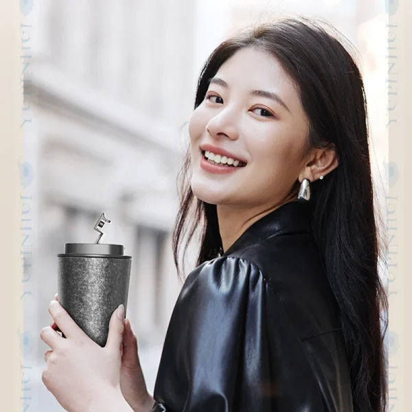 Titanium Coated Thermos Coffee Tea Tumbler Stainless Steel Insulated Car Thermal Mug Portable Cup Water Bottle Ti Vacuum Flasks 4