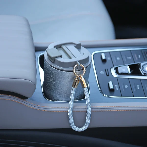 Titanium Coated Thermos Coffee Tea Tumbler Stainless Steel Insulated Car Thermal Mug Portable Cup Water Bottle Ti Vacuum Flasks 5