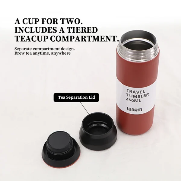 350ML 500ML Stainless Steel Thermal Cup Vacuum Flasks for Hot & Cold Japanese-Style Insulated Tumbler Portable Coffee Travel Mug 4