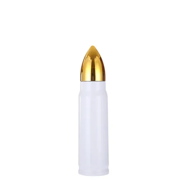 Sublimation Blank Bottle Double Wall Stainless Steel TumbleBullet Lid Water Bottle Thermos Vaccum Flask Car Mug Coffee Cups 3