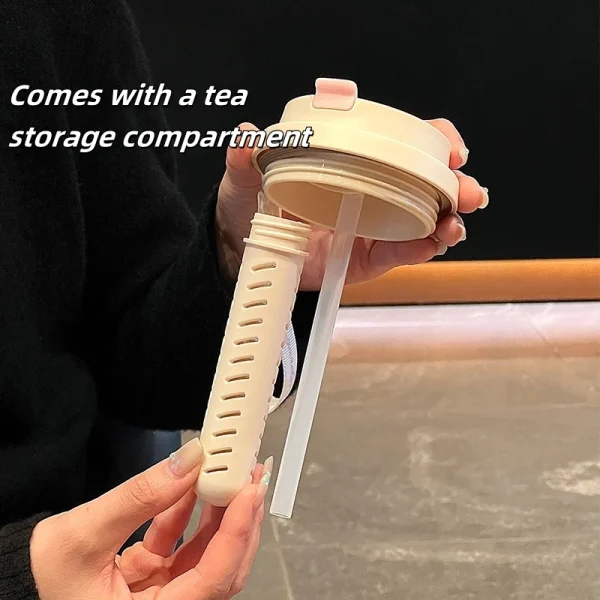 500ML Ceramic Thermo Cafe Coffee Mug Car Thermos Mug LeakProof Travel Thermo Cup for Tea Water Coffee Insulated Cup Drinkware 5