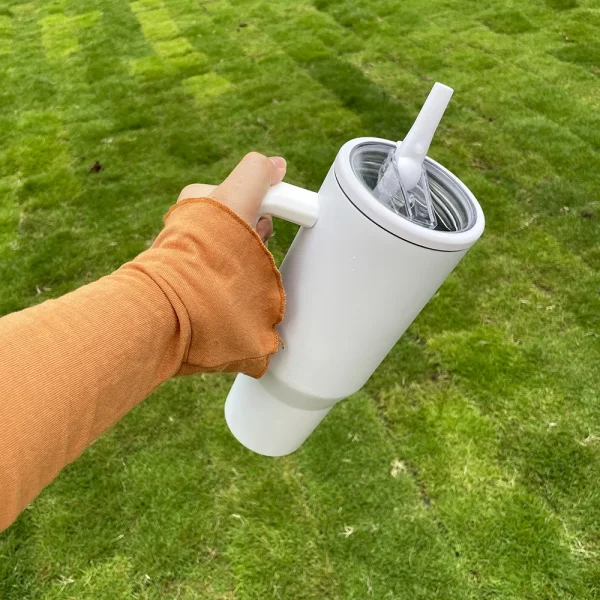 2024 NEW HydroJug 40OZ tumbler Straw Lid Stainless Steel Vacuum Insulated Car Mug Double Wall Thermal Iced Travel Mug Cup 5