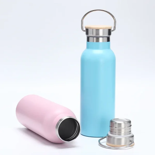500/750 Thermos Mug Portable Stainless Steel Thermal Insulation Straight Cup Thermal Water Bottle Tumbler Thermocup 1pcs 2