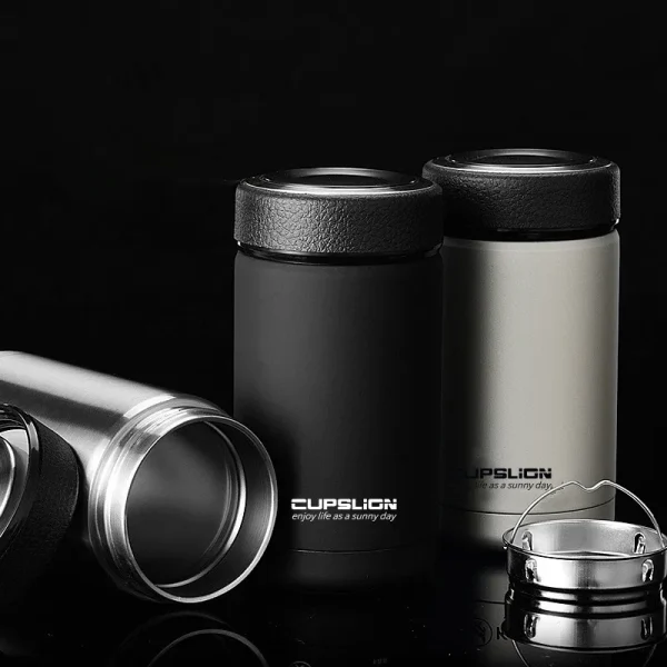 400ml Business Style Stainless Steel Thermos Mugs Car Vacuum Flasks Coffee Tea Cups Thermol Water Insulated Bottle Tumbler 3