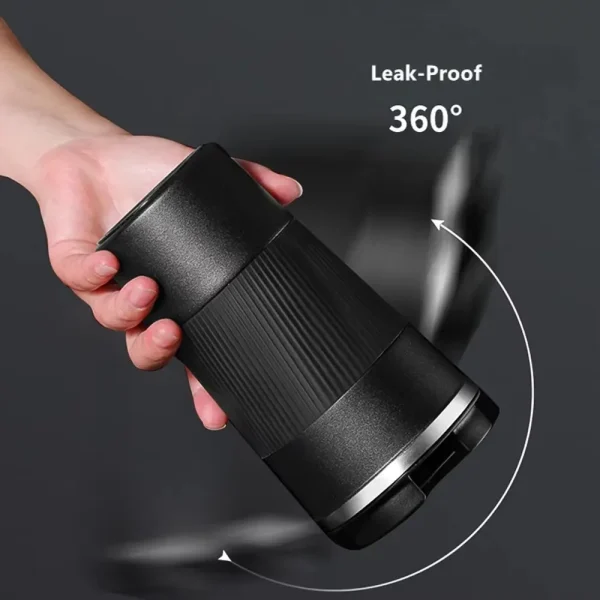 304 Stainless 500ml Steel Vacuum Insulated Water Bottle Anti Slip Coffee Mug Thermal Mug Portable Bottle Office Gift Set 2