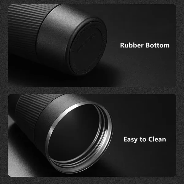 304 Stainless 500ml Steel Vacuum Insulated Water Bottle Anti Slip Coffee Mug Thermal Mug Portable Bottle Office Gift Set 4