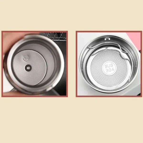 Genshin Vacuum Flask Water Bottles LED Temperature Display Stainless Steel Coffee Mugs Game Zhongli Xiao Anime Thermos Cups 6