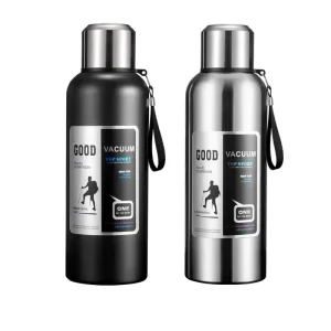 316 Stainless Steel Vacuum Cup Large Capacity Cold Thermal Thermos Tumbler Portable Leak-proof Insulation Flask Sport Travel Mug 1