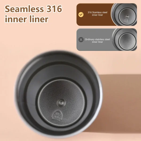 Smart Thermos Bottle LED Temperature Display Coffee Cup 316 Stainless Steel Tumbler Mug Portable Vacuum Flasks Thermoses 5