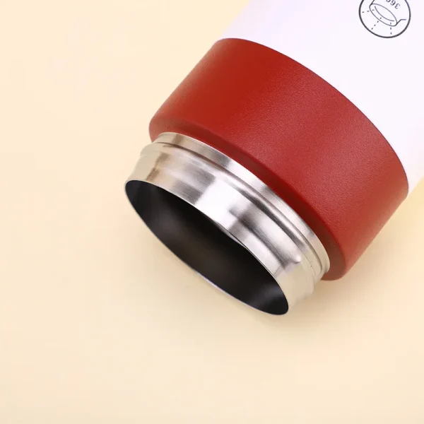 Portable 350ml 500ml Water Bottle Vacuum Mini Gym Thermos Mug Stainless Steel Vacuum Insulated Thermal Travel Coffee Cup For Car 4
