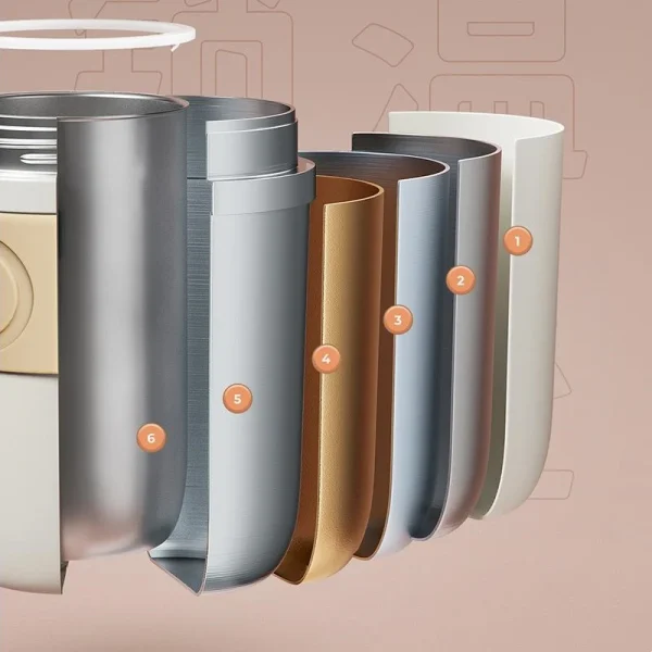 Xiaomi 400ml Stainless Steel Thermos Cup Portable Handle Cute Mug Girls Gift Leakproof Straw Water Cup Exquisite Coffee Mug 5