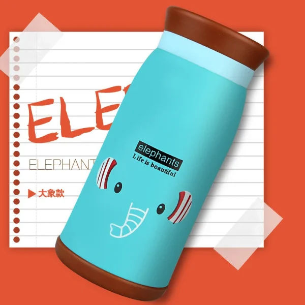 Customized Cartoon Stainless Steel Thermos Tumbler Cups Vacuum Flask thermo Water Bottle Tea Mug Thermocup Birthday Couple Gift 2