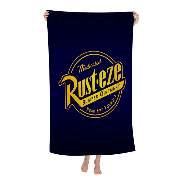 Cars Flash McQueen R-Red 95 Microfiber Beach Towel Absorbent Quick Dry Soft Yoga Swimming Resort Mountain Climbing Towel 4