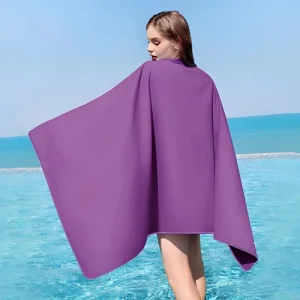 Quick-Dry Microfiber Travel Towel for Camping, Beach,BackpackingHiking and Sports - Lightweight and Absorbent 1