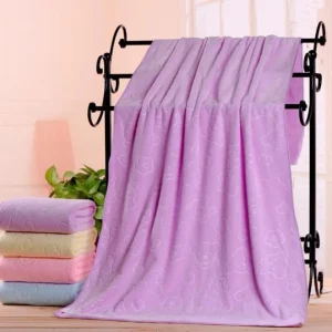 140x70cm Shower Towel Large Beach Towels Quick-Drying Towel Bath Towel Absorbent Soft Comfort Bathrobe Microfiber Towel Bathroom 1