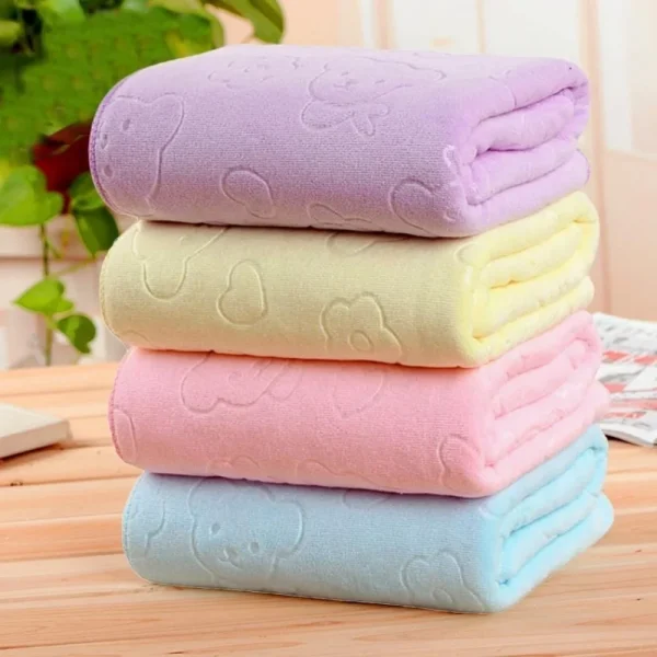 140x70cm Shower Towel Large Beach Towels Quick-Drying Towel Bath Towel Absorbent Soft Comfort Bathrobe Microfiber Towel Bathroom 6