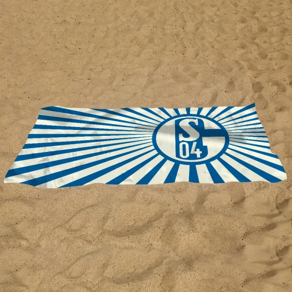 Football Club S-Schalke 04 History Towel Soft Pool Gift For Travel Gym Shower Camping Quick Dry Sports Large Beach Towel 5
