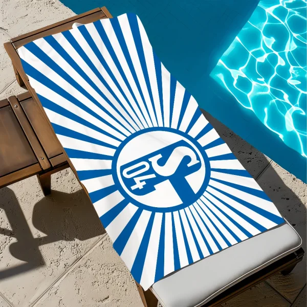Football Club S-Schalke 04 History Towel Soft Pool Gift For Travel Gym Shower Camping Quick Dry Sports Large Beach Towel 6
