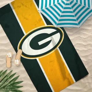 G-green B-bay P-packers sport Towel Beach Quick Dry Soft Pool Towels Gift for Travel Gym Shower Camping sports 1