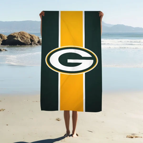 G-green B-bay P-packers sport Towel Beach Quick Dry Soft Pool Towels Gift for Travel Gym Shower Camping sports 2