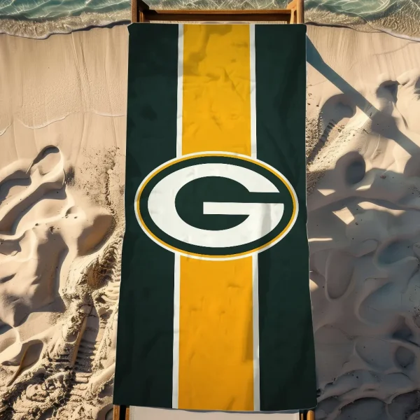 G-green B-bay P-packers sport Towel Beach Quick Dry Soft Pool Towels Gift for Travel Gym Shower Camping sports 3