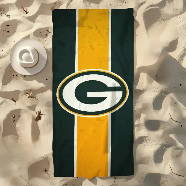 G-green B-bay P-packers sport Towel Beach Quick Dry Soft Pool Towels Gift for Travel Gym Shower Camping sports 4