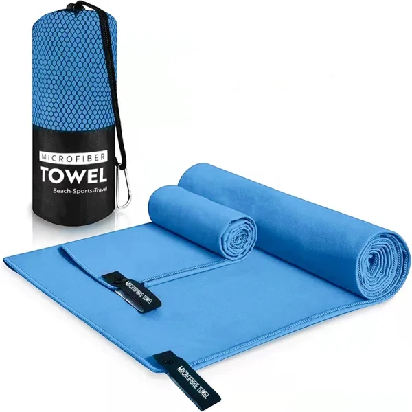 Quick-Drying Sports Towel 40x80/76x152CM Blue Grey Green Orange Swimming Gym Fitness Camping Running Beach Washcloth Towels 5