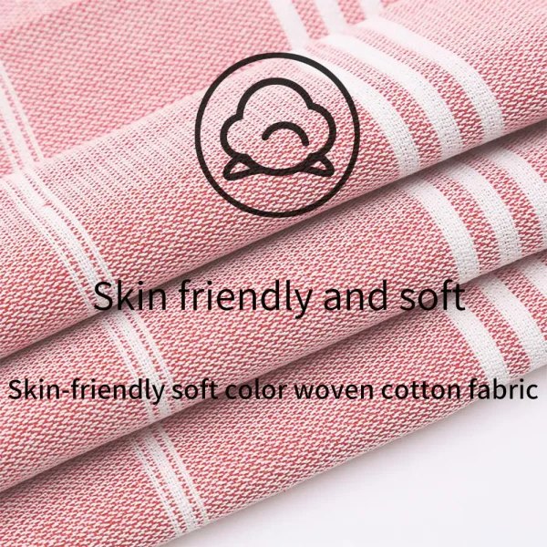 YEUZLICOTTON Wearable Turkish Beach Towel Sandproof 100% Cotton Large Surf Poncho Robe Hooded Wetsuit Changing Towel Quick Dry 3