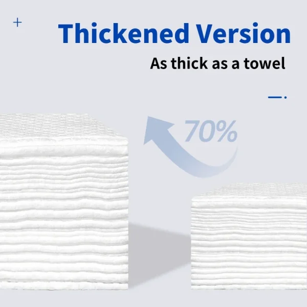 50/100pcs Extra Thick Disposable Facial Towels Gentle and Absorbent Cotton Makeup Remover Wipes Microfiber Hand Towels Home 2