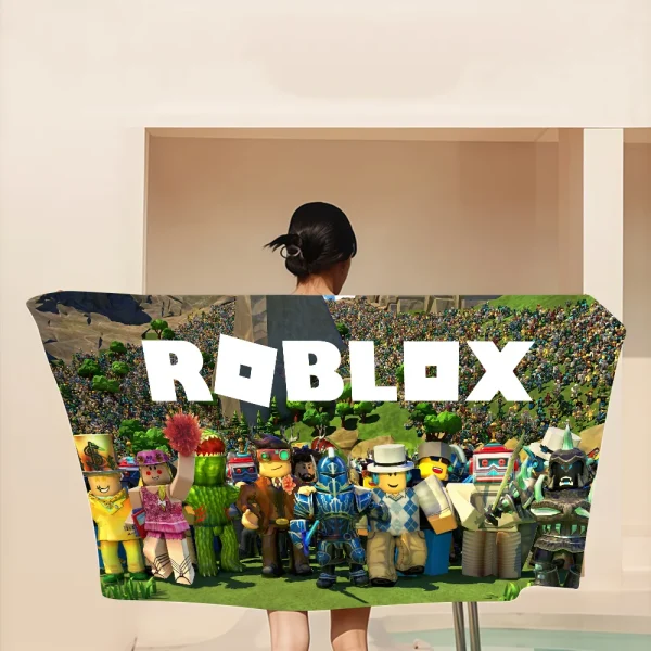 Game R-Robloxes Big Microfiber Beach Towels Quick Dry Towel Sand Beach Towels Pool Towel For Travel Swim Pool Yoga 6