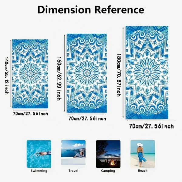 Leopard Print Hello Kitty Beach TowelMicrofiber terry bath towels for yoga, travel, swimming, fitness and camping 5